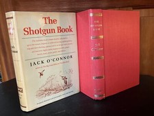 THE SHOTGUN BOOK Jack O'Connor 1965 1st Ed RARE Hunting OUTDOORS Vintage