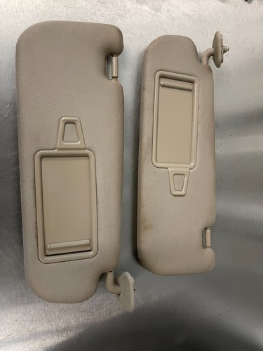 11 12 13 14 Kia Optima Sunvisor Sun Visor Sunvisors Lighted Mirrors Pair Tan - 第 1/3 張圖片