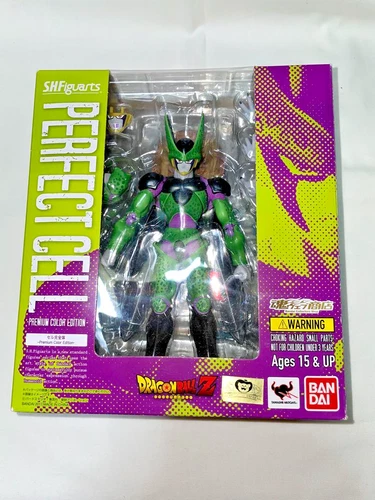 Figura Japón S.H.Figuarts DRAGON BALL Z PERFECT CELL Edición Color Premium