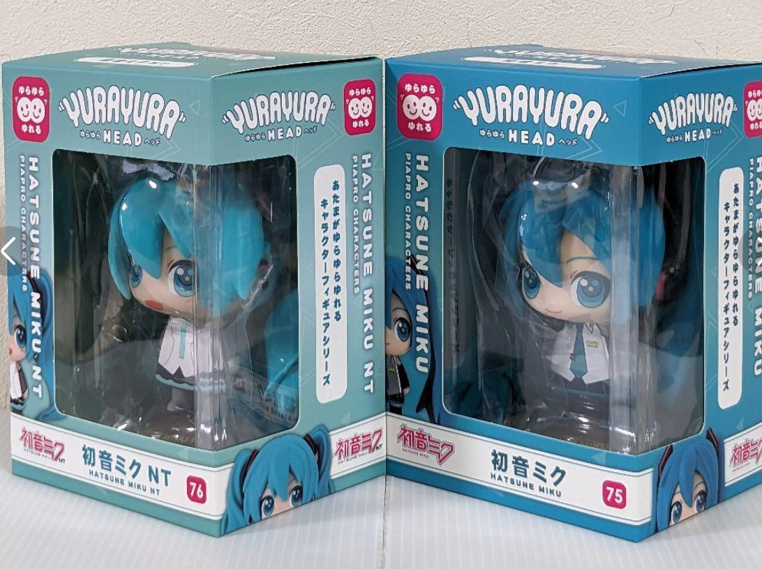 YURAVURA HEAD フィギュア 5体セット Hatsune Miku Yurayura Head Figure set Max Limited | eBay