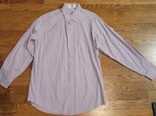 Valentino Long T Shirt mens light purple cotton shirt. Size M. Made in Italy.