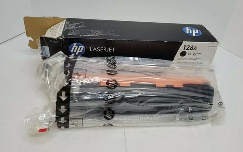 2 Cartuchos de Tóner Auténticos Genuinos HP 128A USADOS B,M LEER  - Imagen 9 de 10