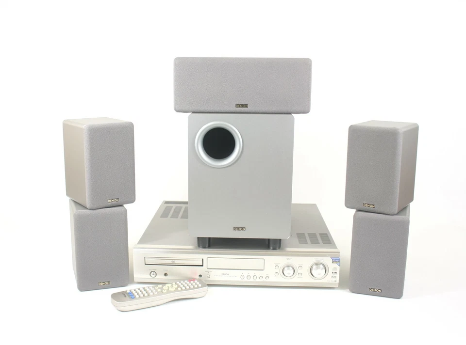 Denon DHT-700DV Home Theater System 5.1 Channel Dolby Digital w/Remote Bundle - Image 3 of 4