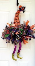 Fall Door Wreath, Fall Wreath for Front Door, Halloween Wreath, Door Wreath,
