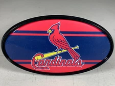 New St. Louis Cardinals Trailer Hitch Cover 2" Receiver ABS Plastic 6"x3.5" Cap