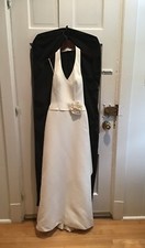 St. Tropez Wedding Dress w/ Cloth Garment Bag - Size 2-4, Women’s Small