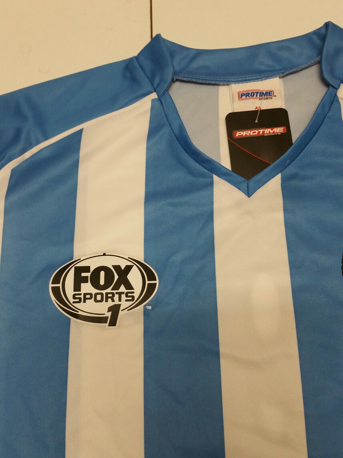 Soccer Jersey 9 AYSO American Youth Soccer Organization Blue Fox