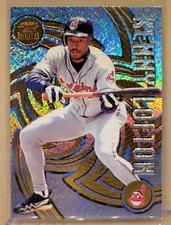 1998 Pacific REVOLUTION #45 Kenny Lofton RARE SHIMMER EMBOSSED PREMIUM