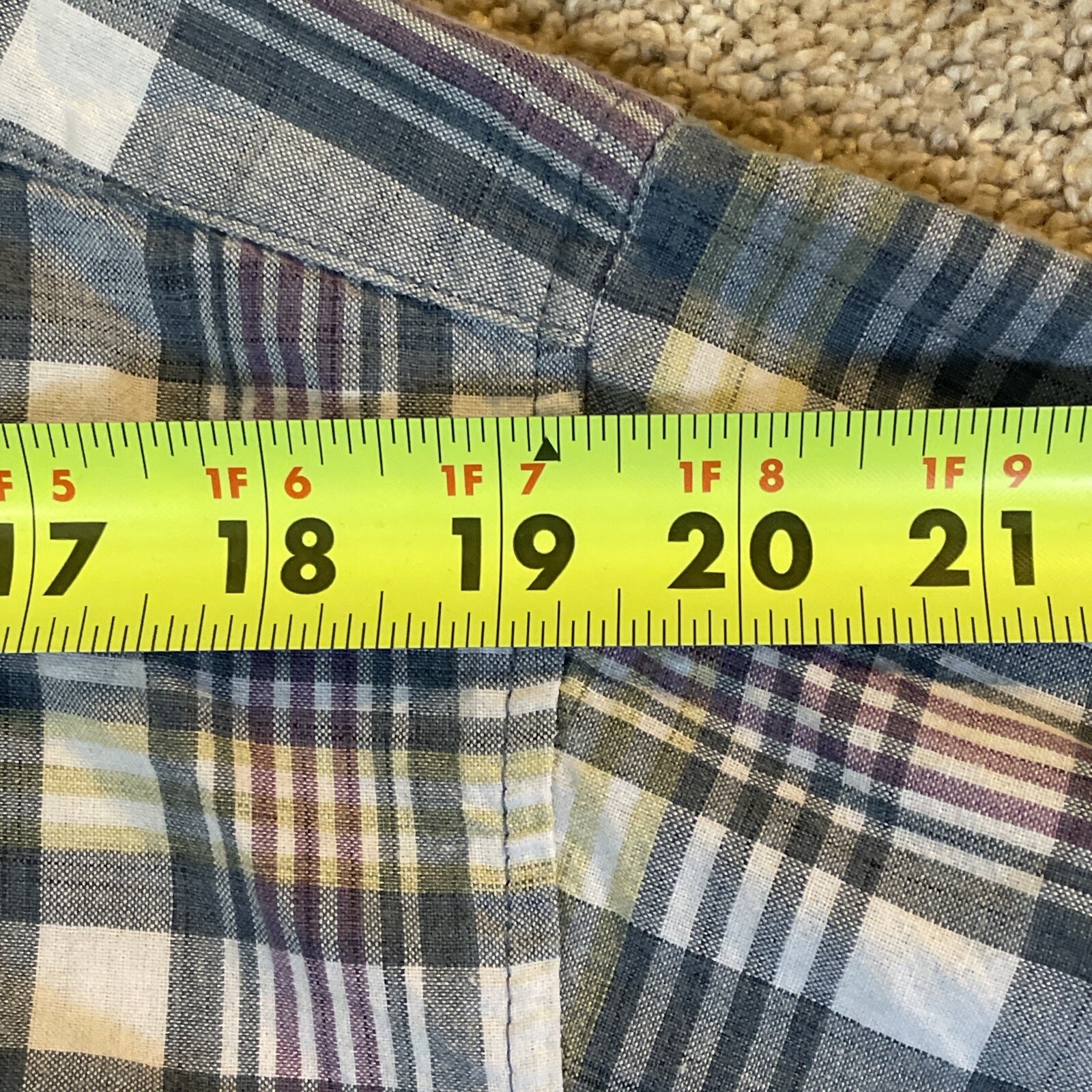 Pendleton Mens Large Multicolor Plaid Button Down… - image 6