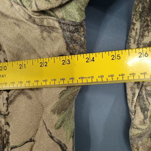 Rattlers Brand Men's Camo Button Up Flannel Shirt Jacket Multicolor Size L - Picture 3 of 8