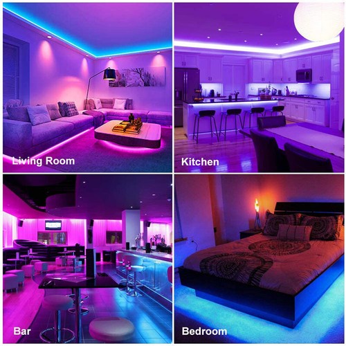 LED Strip Lights 16.4ft 5V USB RGB Color Changing led lights for bedroom decor - Picture 10 of 11