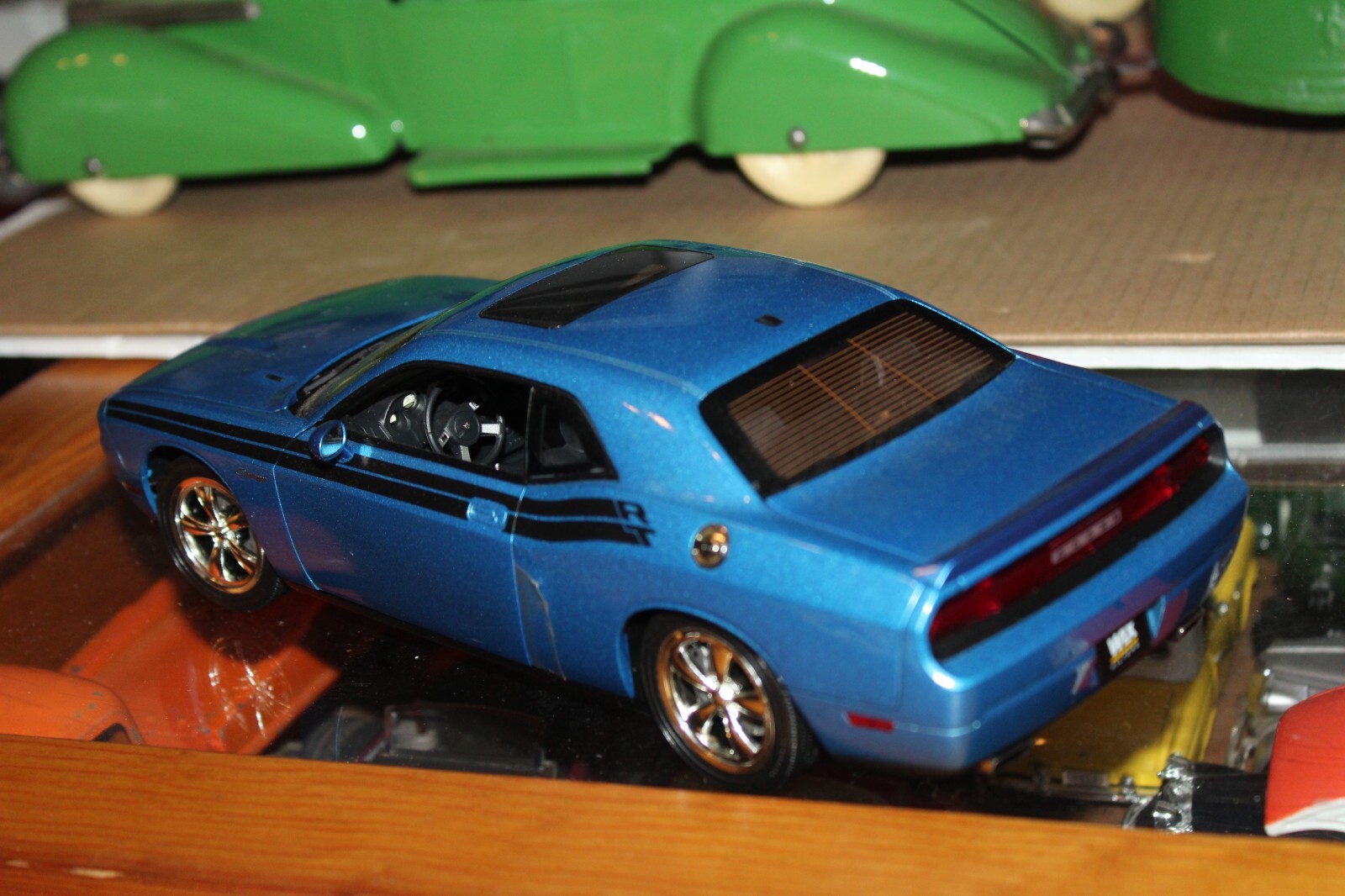 ERTL WIX 70th ANNIV. COMMEMORATIVE TWO DODGE CHALLENGERS  DIECAST SET in BOX