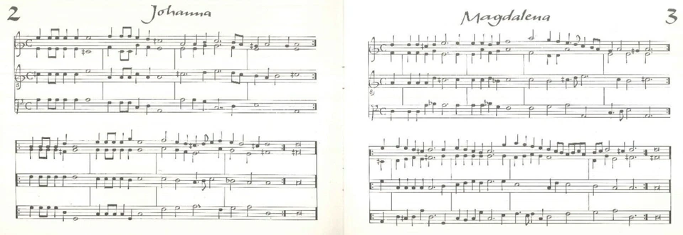 Galliarden Und Tänze For 4-part Recorder 1959 Widmann Weber Magdalena Felicitas - Image 2 of 4