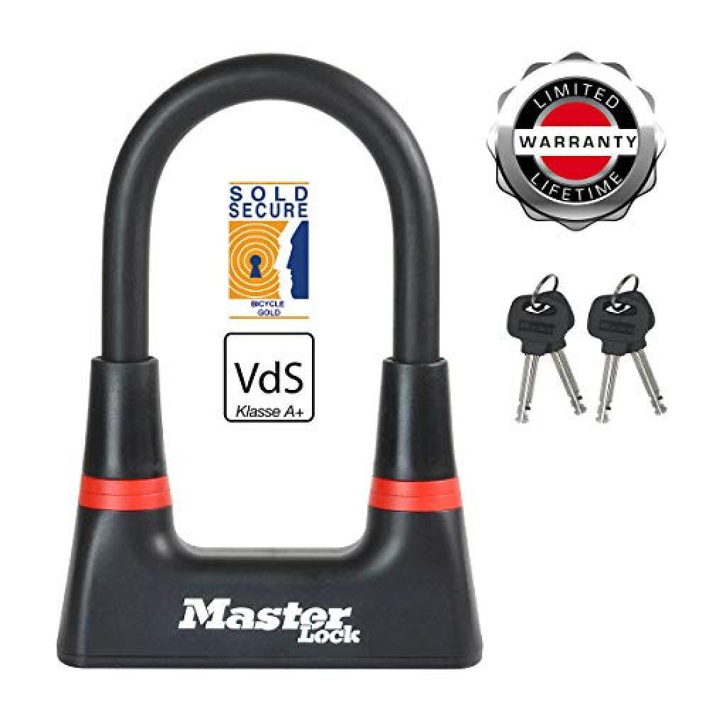 (TG. Medium) Master Lock 8278EURDPRO Catena U, Ottima per Bicicletta, Elettrica,