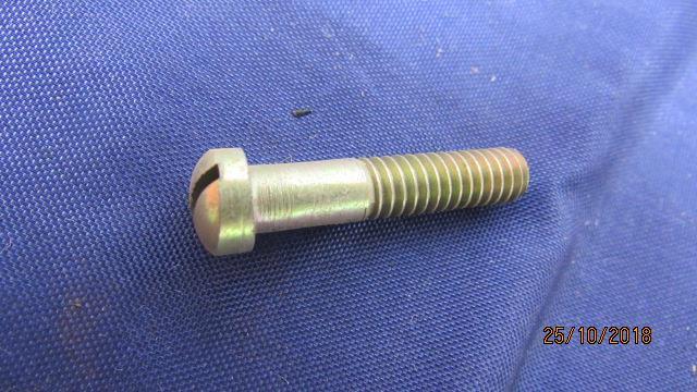 NOS Slotted Screw 1/4