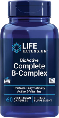 Life Extension Bioactive Complete B-Complex 60 Veg Caps