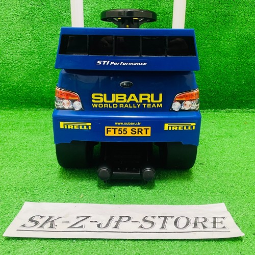 Subaru IMPREZA WRC Ride On Toy Car Kids Foot Kick 53cm Used - Picture 10 of 10