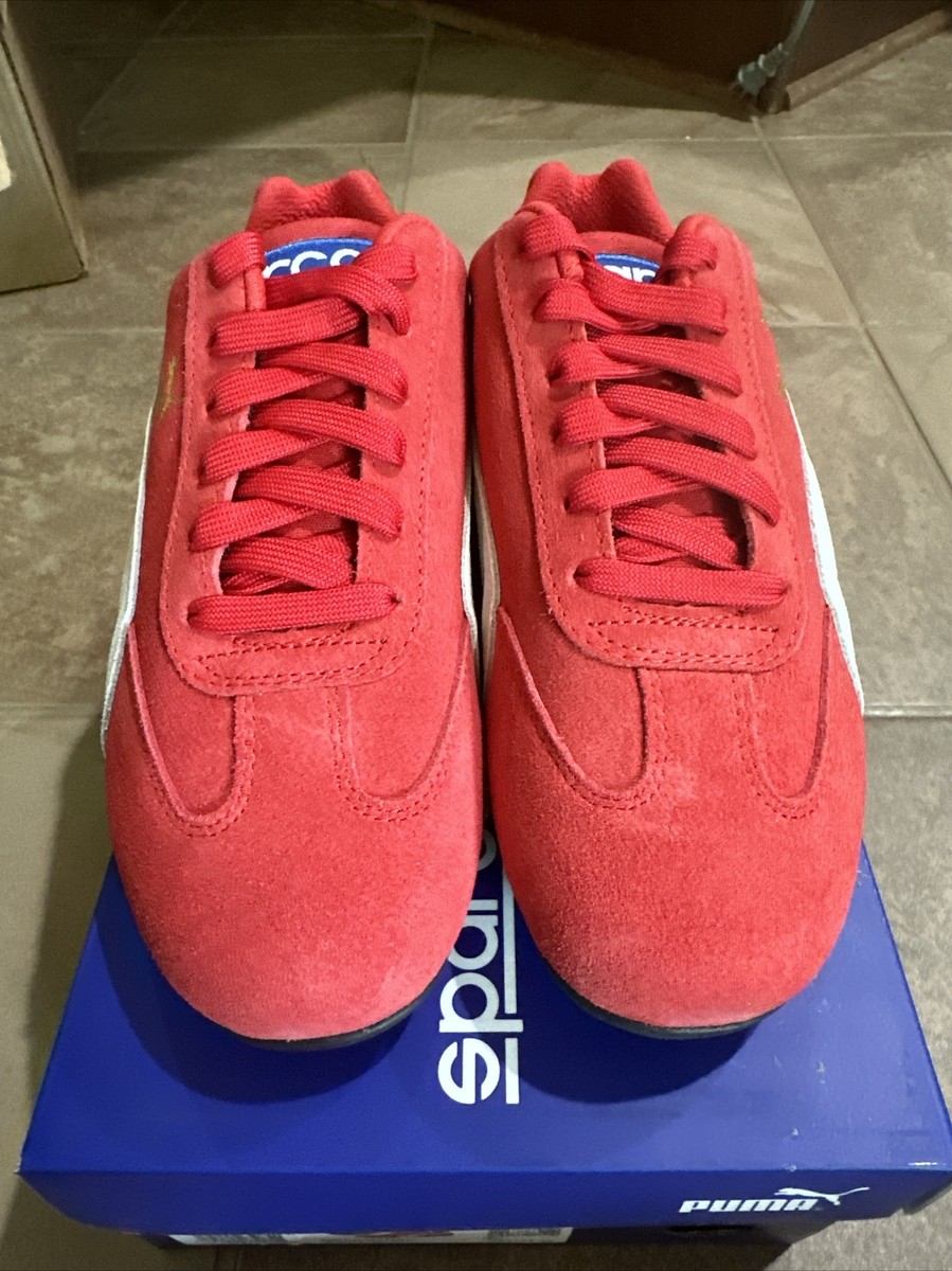 Puma Sparco x Speedcat OG Plus Ribbon Red Mens Size 4.5 Motor