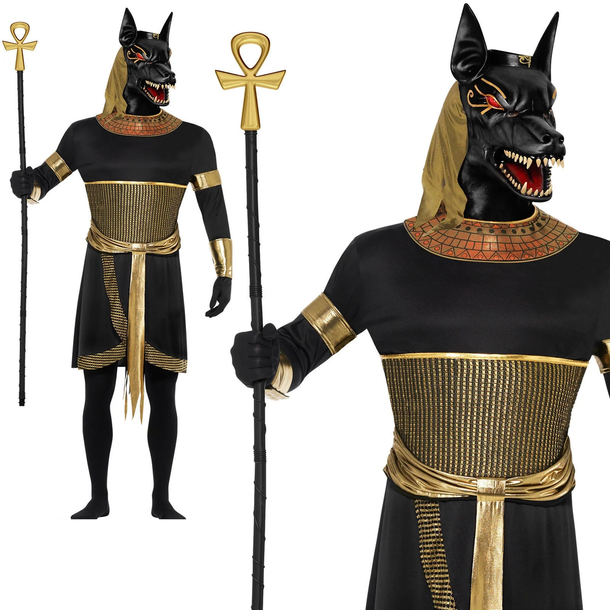 Anubis The Jackal Adult Black Anubis The Jackal Adult Black