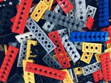 LEGO® Technic 100 Stück Lochplatten Platten - Kilo Technik 3738 Lochstangen