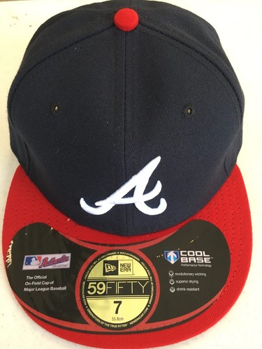 ATLANTA BRAVES MLB NEW ERA 5950 NAVY 
