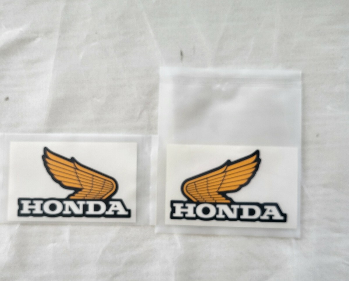 TEN　CARTEL X Lサイズ 23-24 EST NOS.OEM Honda Xl80S,Xl100S,CT125.Mark Left+Right Fuel Tank