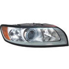 Scheinwerfer R H7/H9 elektrisch mit motor silber für VOLVO S40 II V50