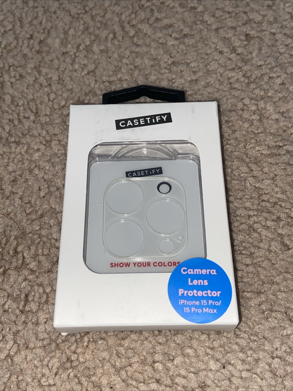 CASETIFY Camera Lens Protector for iPhone 15 Pro & Pro Max New-image