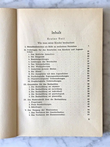 Albert Huth: Lerne deine Kinder kennen - Ein Ratgeber, Nürnberg 1950 - Bild 2 von 2