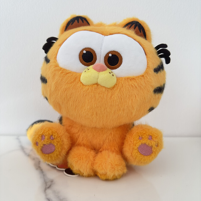12-inch Garfield Plush Toy - Official 2024 Movie Edition | Soft, Cuddly Orange Cat Stuffed Animal - View #10