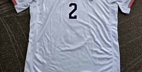 Emily Fox 2024 Olympic Gold Medalist Soccer Signed USA Jersey Size L JSA CERT - Picture 3 of 4