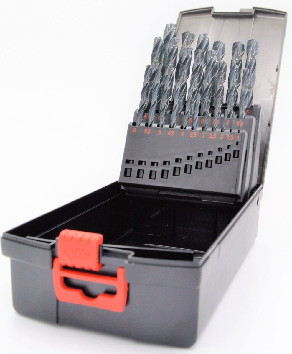 WÜRTH SPIRALBOHRER SORTIMENT / SET HSS DIN 338 TYP RN 118° 25 