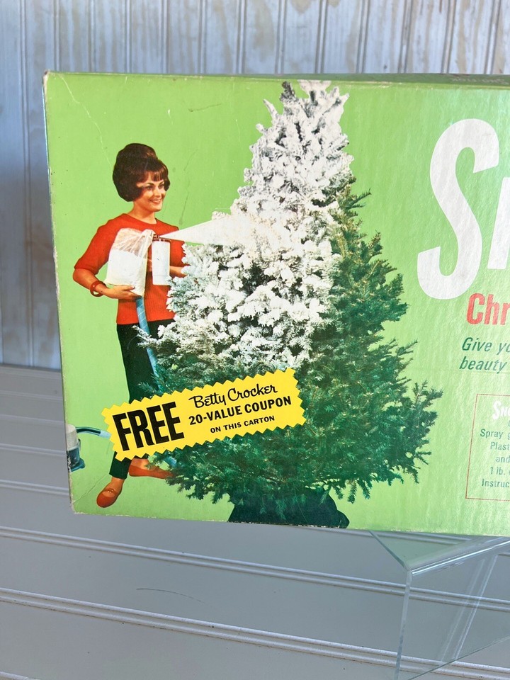 Vintage Sno Flok Christmas Tree Flocking kit 1960s Complete Unused eBay