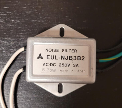 Noise Filter, Okuma, EUL-NJB3B2, AC-DC 250V 3A (Amateurfunk)