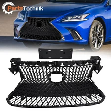 For Lexus ES300H ES350 2016-2018 Front Upper Grille LS Style Gloss Black