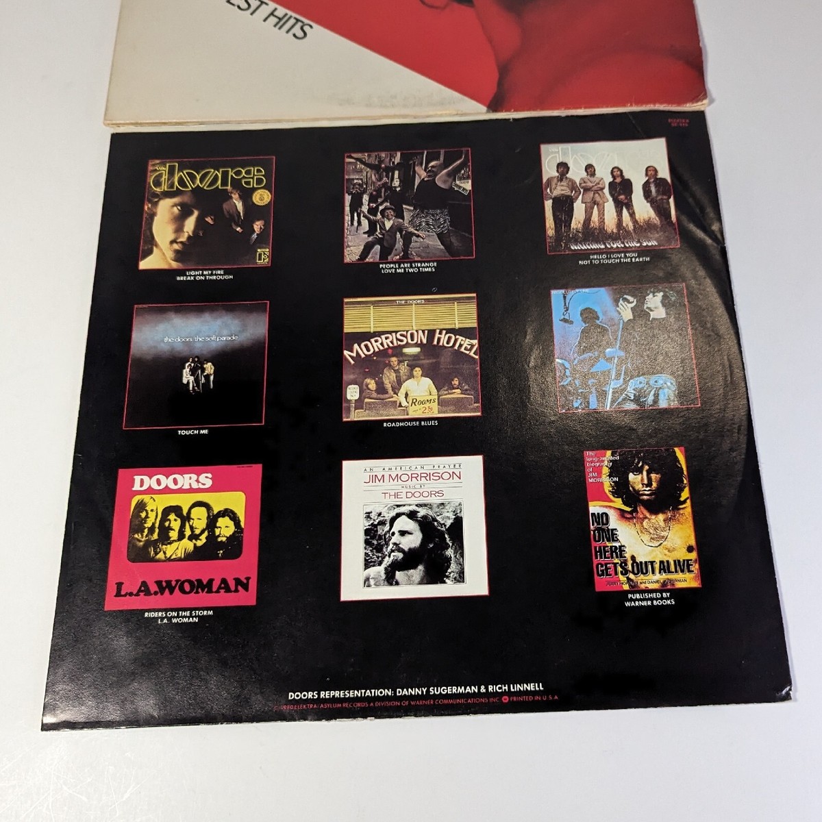 The Doors Greatest Hits 1980 Vinyl LP Elektra Records 5E-515 | eBay
