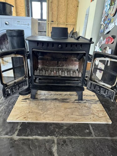 Hunter Herald 8 Stove 8kw, BOILER, MULTIFUEL, (log,wood+burner), DEFRA, πππ - Picture 10 of 10