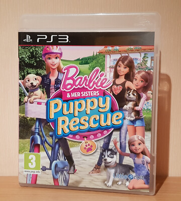 Barbie & Her Sisters Puppy Rescue (Sony PlayStation 3, PS3)