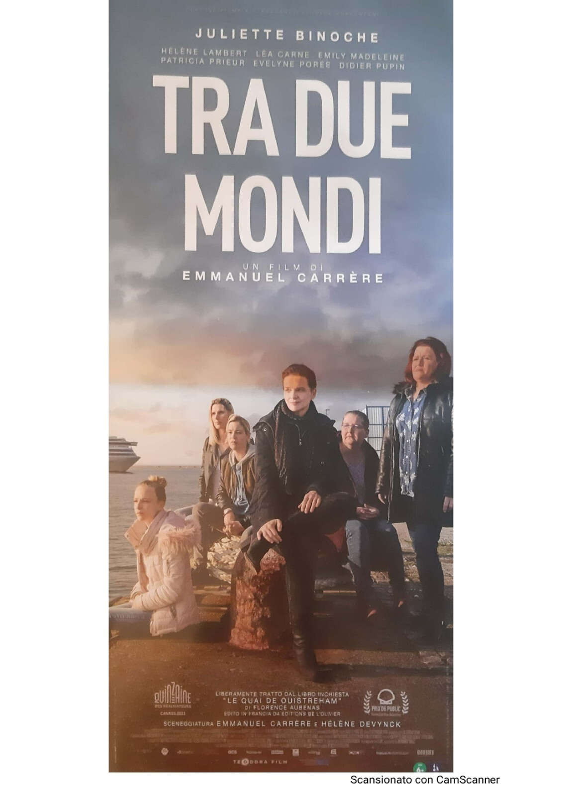 Locandina originale film Tra due mondi (2021) - Regia di Emmanuel Carrère