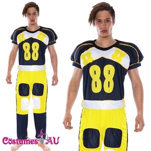 Details About Mens American Football Player Nfl Footy Scores Fancy Dress Costume
