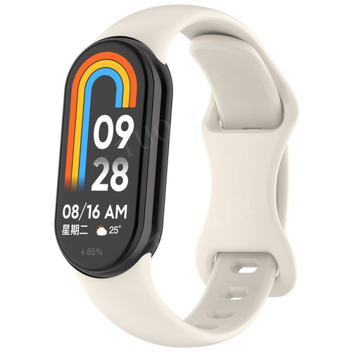 For Xiaomi Mi Band 8/9 NFC Smartwatch Silicone Sport Watch Band Strap Bracelet - Picture 12 of 56