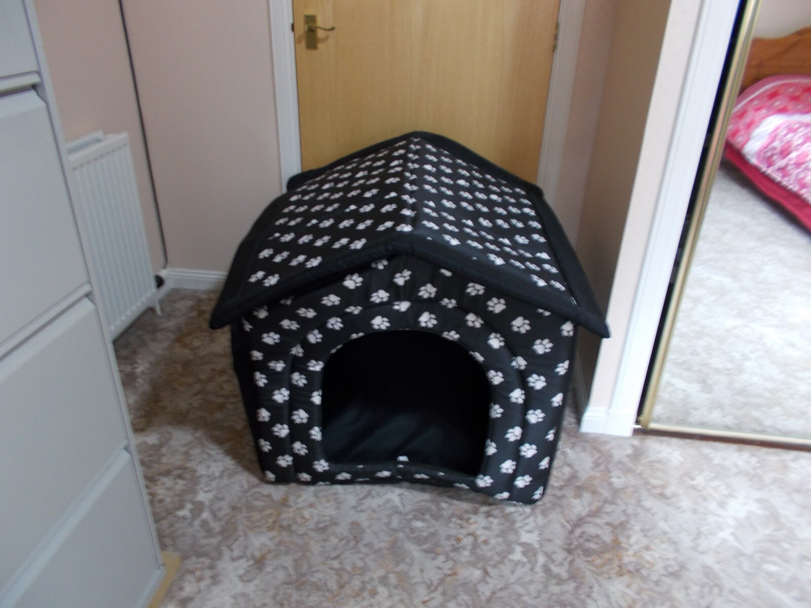 Indoor soft fabric dog house eBay