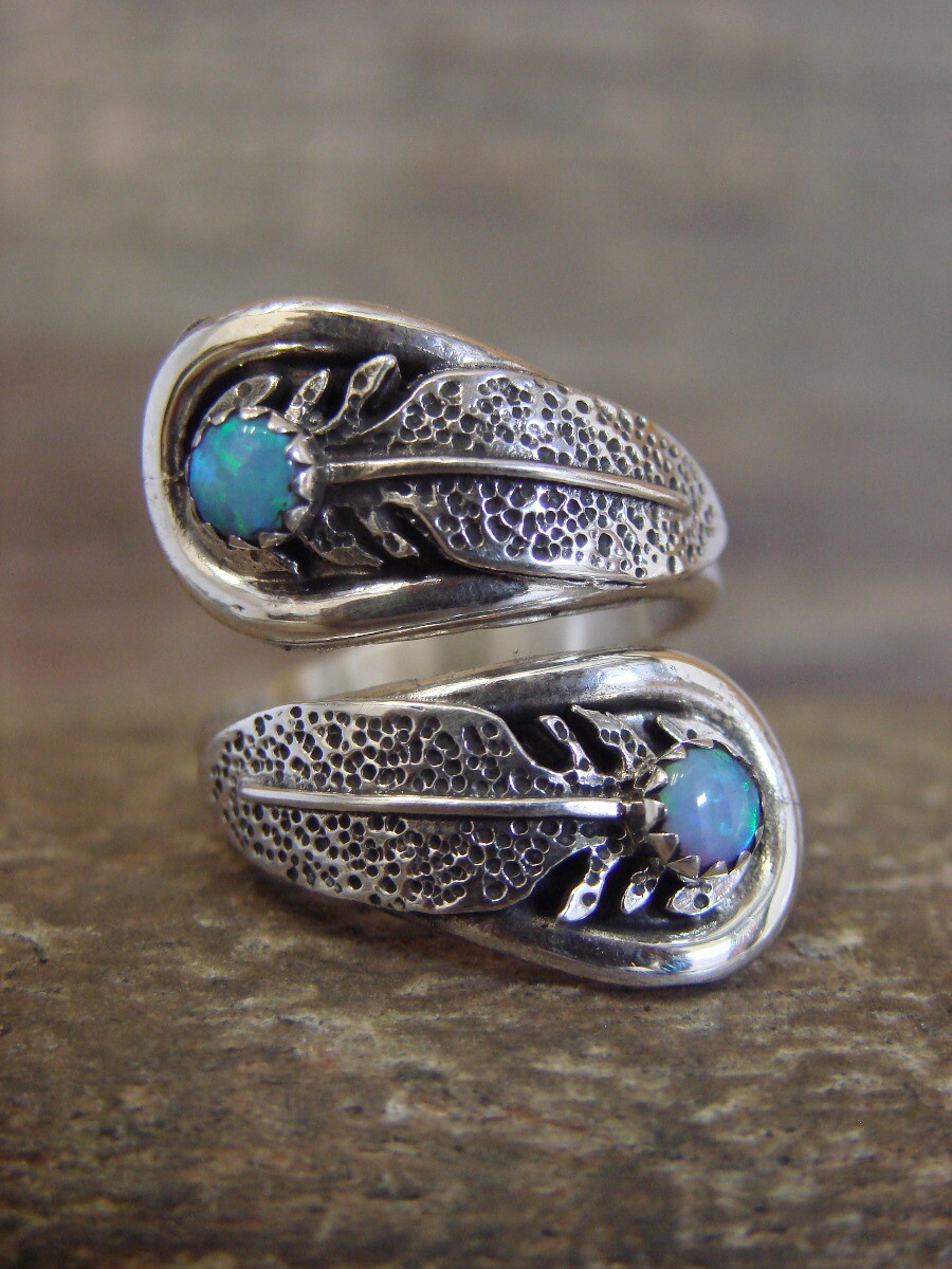 アクセサリー Navajo silver ring Navajo Ring 925 Silver Arizona Turquoise Artist Signed BM C