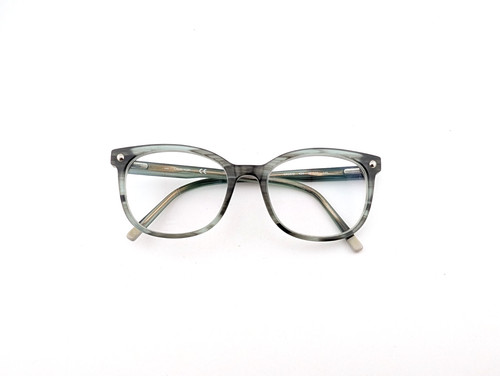 Calvin Klein Eyeglasses, Frames Only, CK5972 424, 52-18-140, Plastic, Aqua Gray