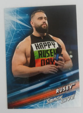2019 Topps WWE SmackDown Rusev #44 Wrestling Card