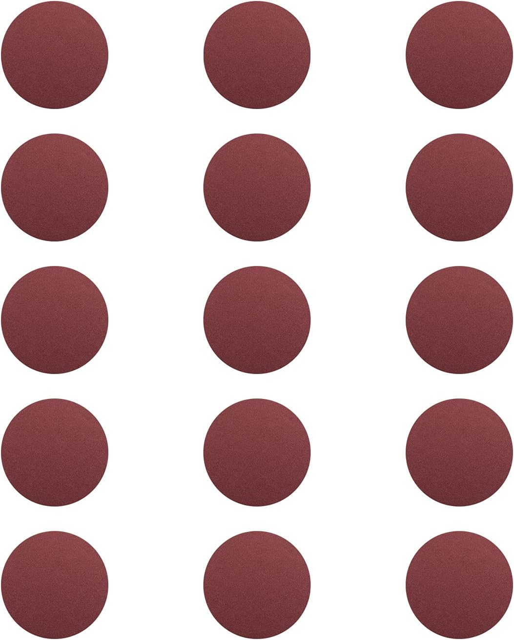 Auniwaig 8-Inch PSA Sanding Disc 60 Grit Aluminum Oxide Self Stick Adhesive roun