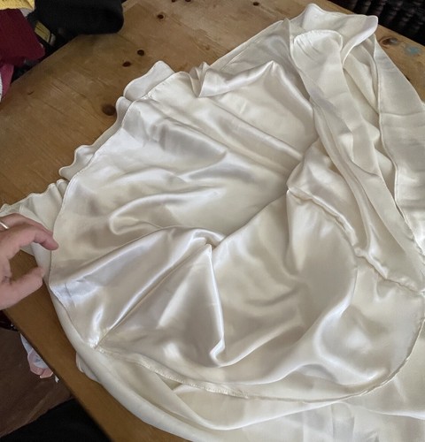 Vestido Scott McClintock Halter Crema Talla 10 - Imagen 11 de 18