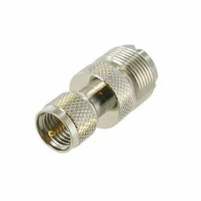 Mini-UHF Male to UHF Female (SO-239) RF Coax Adapter 