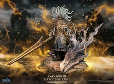 FIRST 4 FIGURES Dark Souls III Nameless King STANDARD Edition Statue Figure NEW