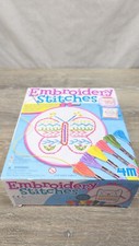 EMBROIDERY STITCHES EASY TO DO LEARN BASIC EMBROIDERY KIT NEW